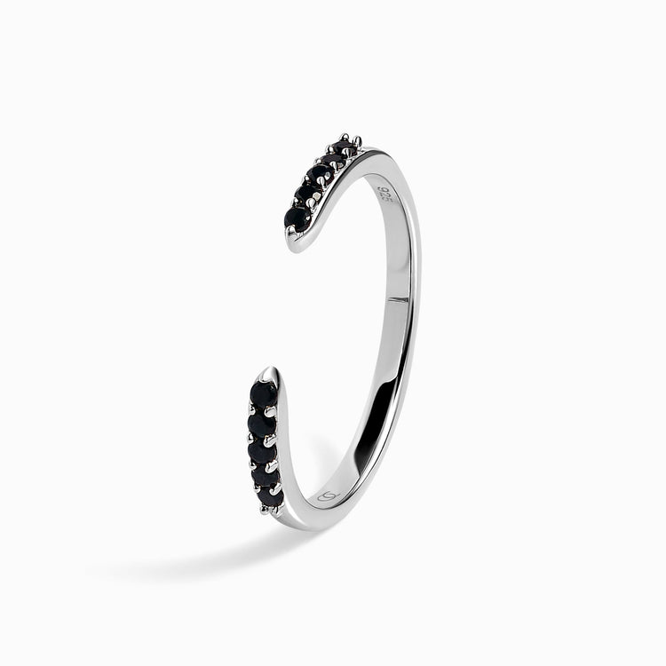 Obsidian Ring - Twinkling Band