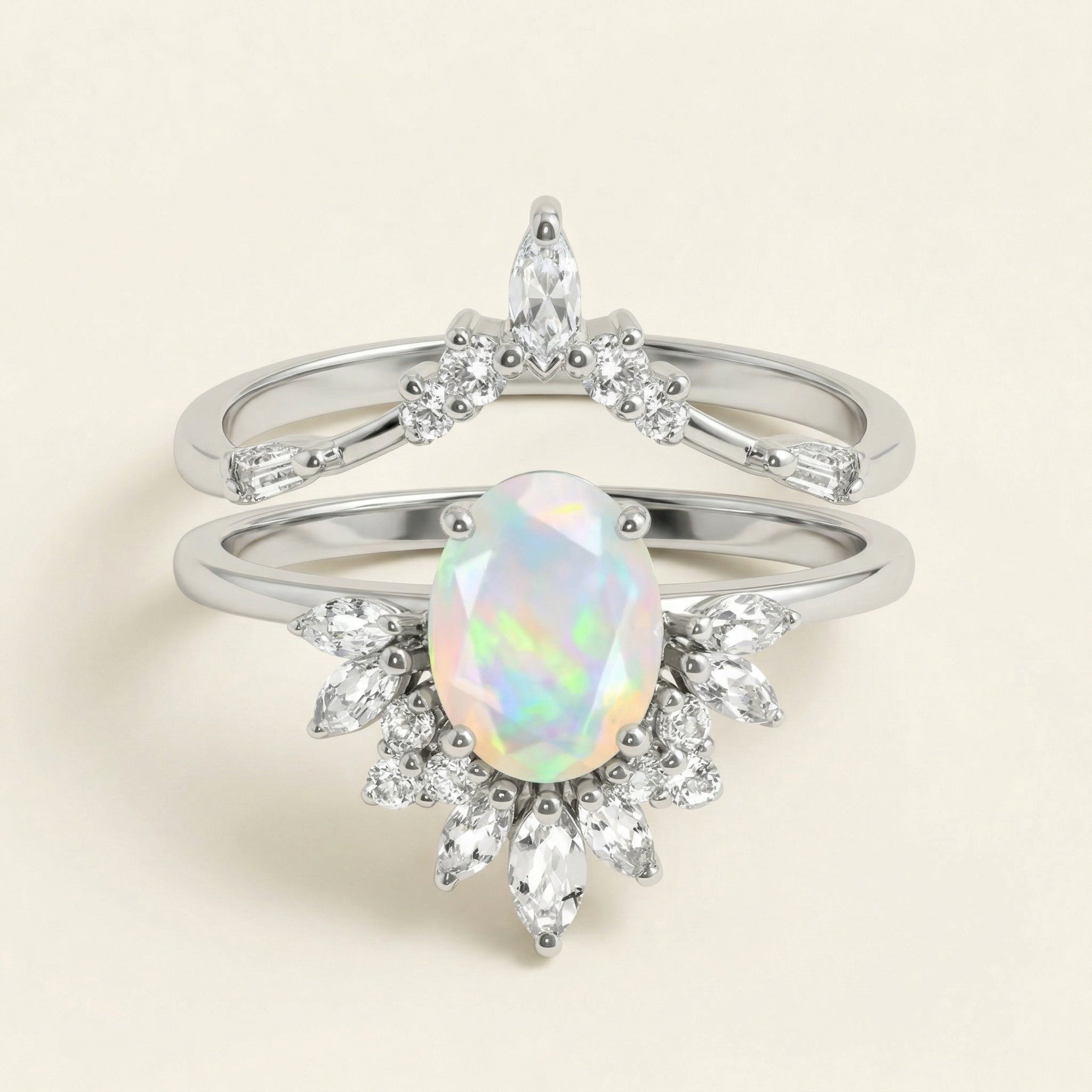 Moonstone Ring - Queen