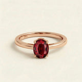 Ruby Ring - Simple Beauty