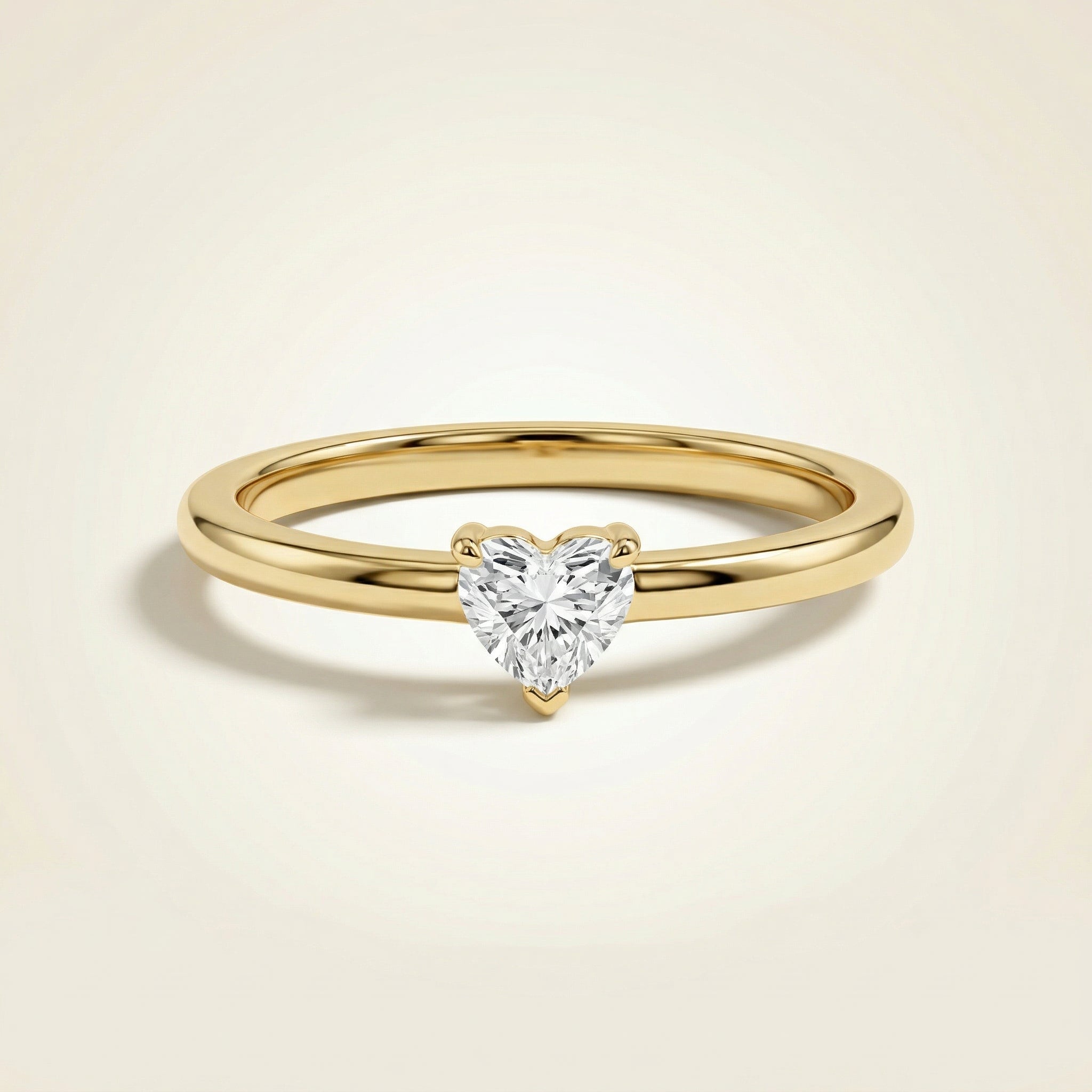 Zircon Ring - Heart