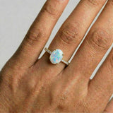 Moonstone Ring - Bright