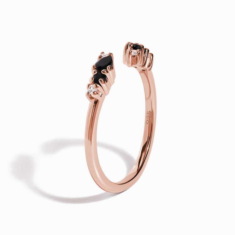 Obsidian Ring - Adjustable