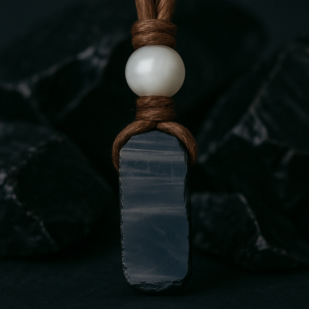 Obsidian Necklace- Nature