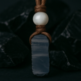 Obsidian Necklace- Nature