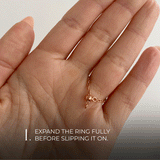 Moonstone Ring - Heart Shape