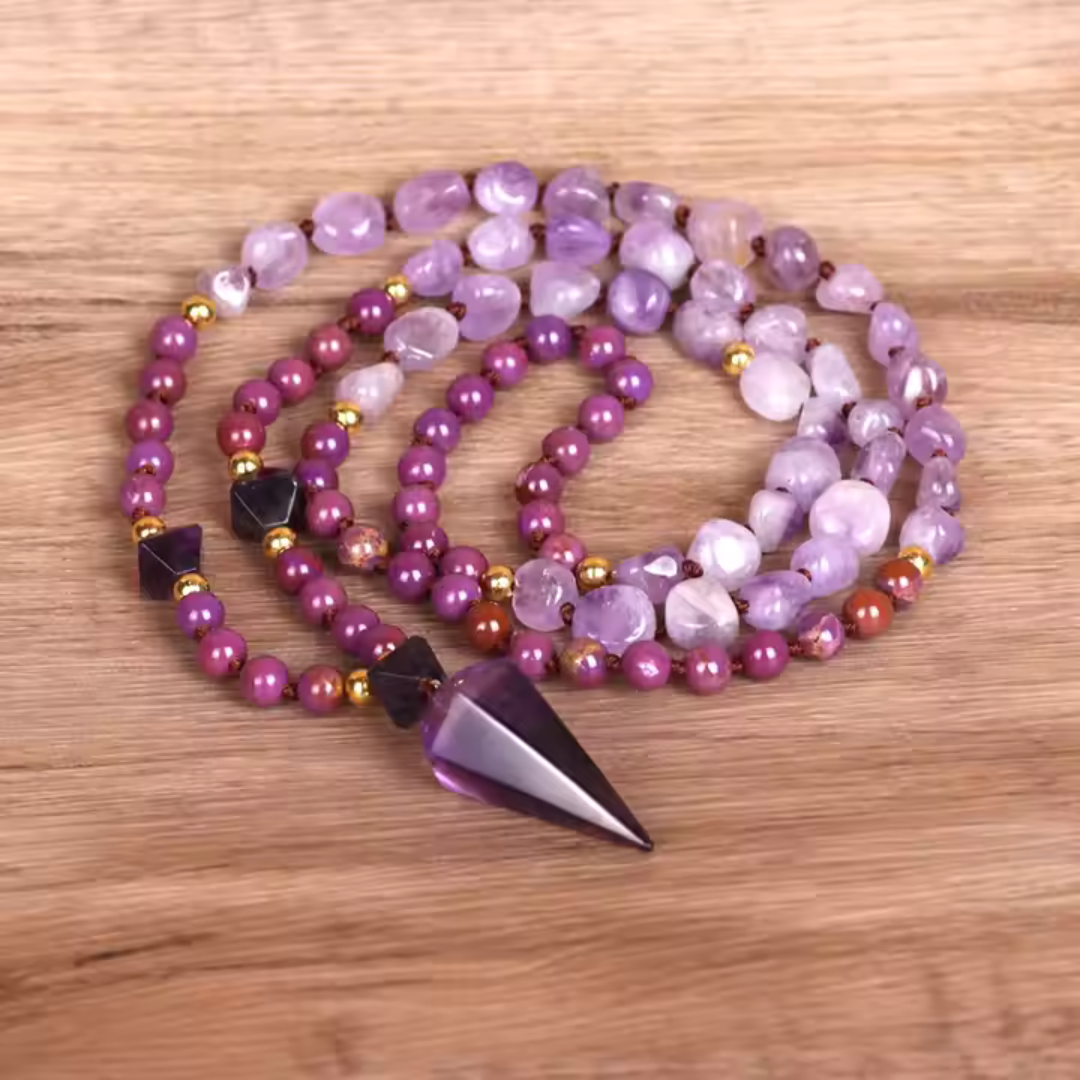 Amethyst Necklace - Pendulum