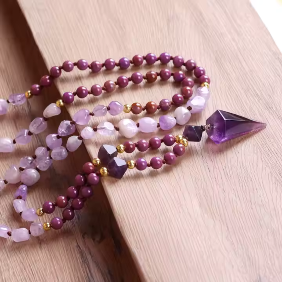Amethyst Necklace - Pendulum