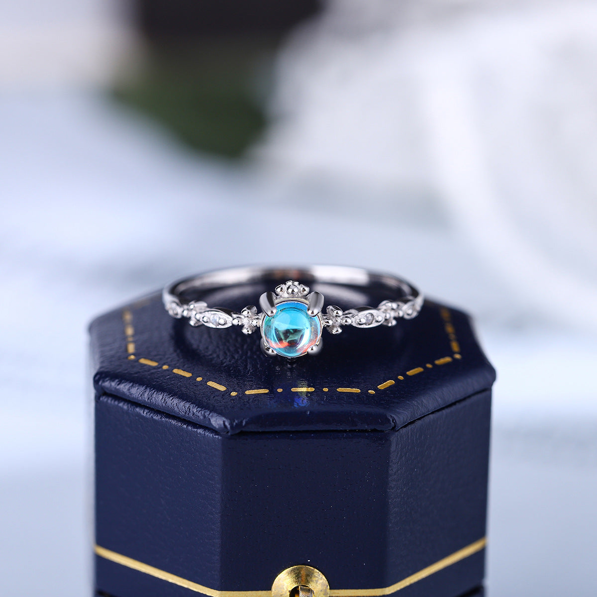 Moonstone Ring - Elegance