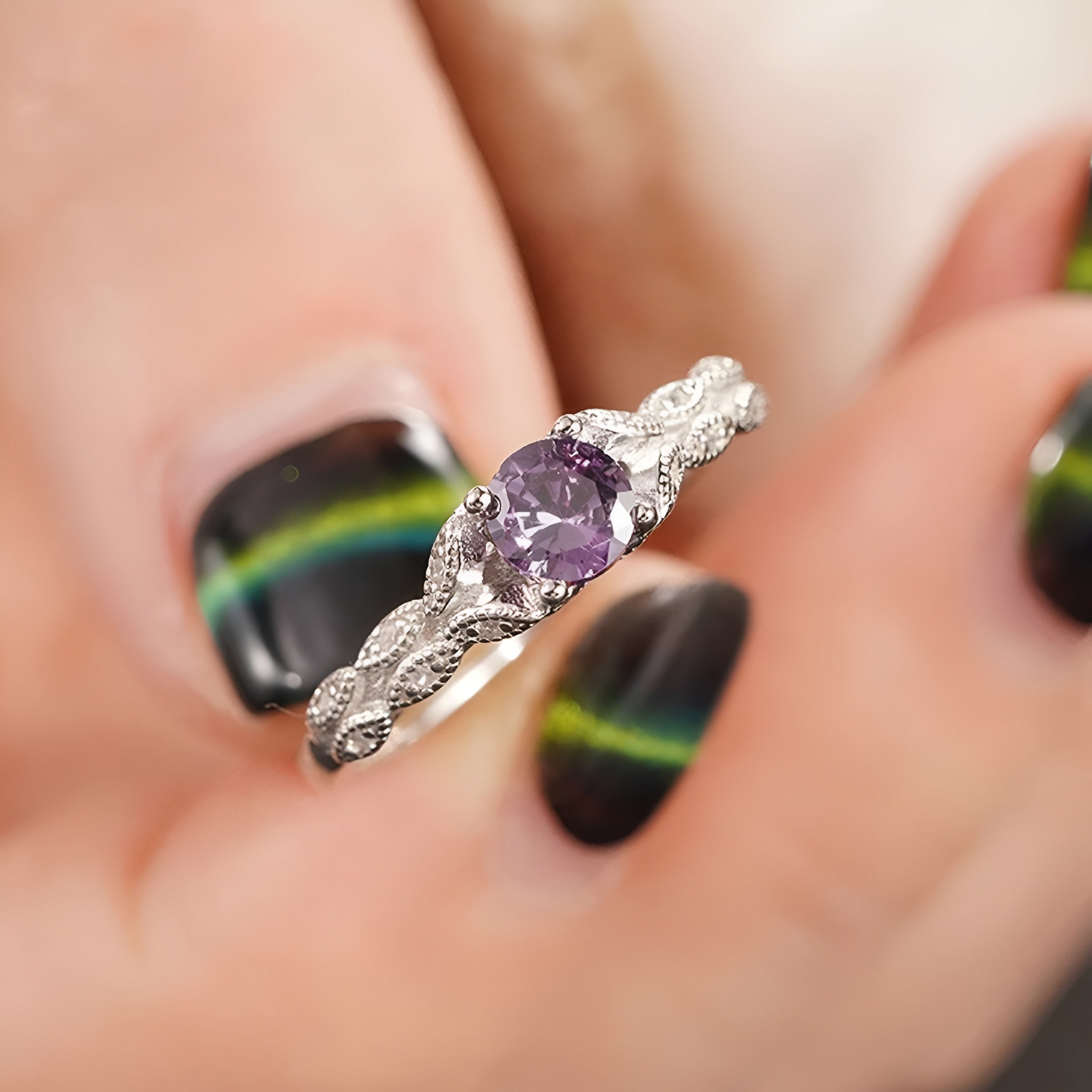 Amethyst Ring - Temperament