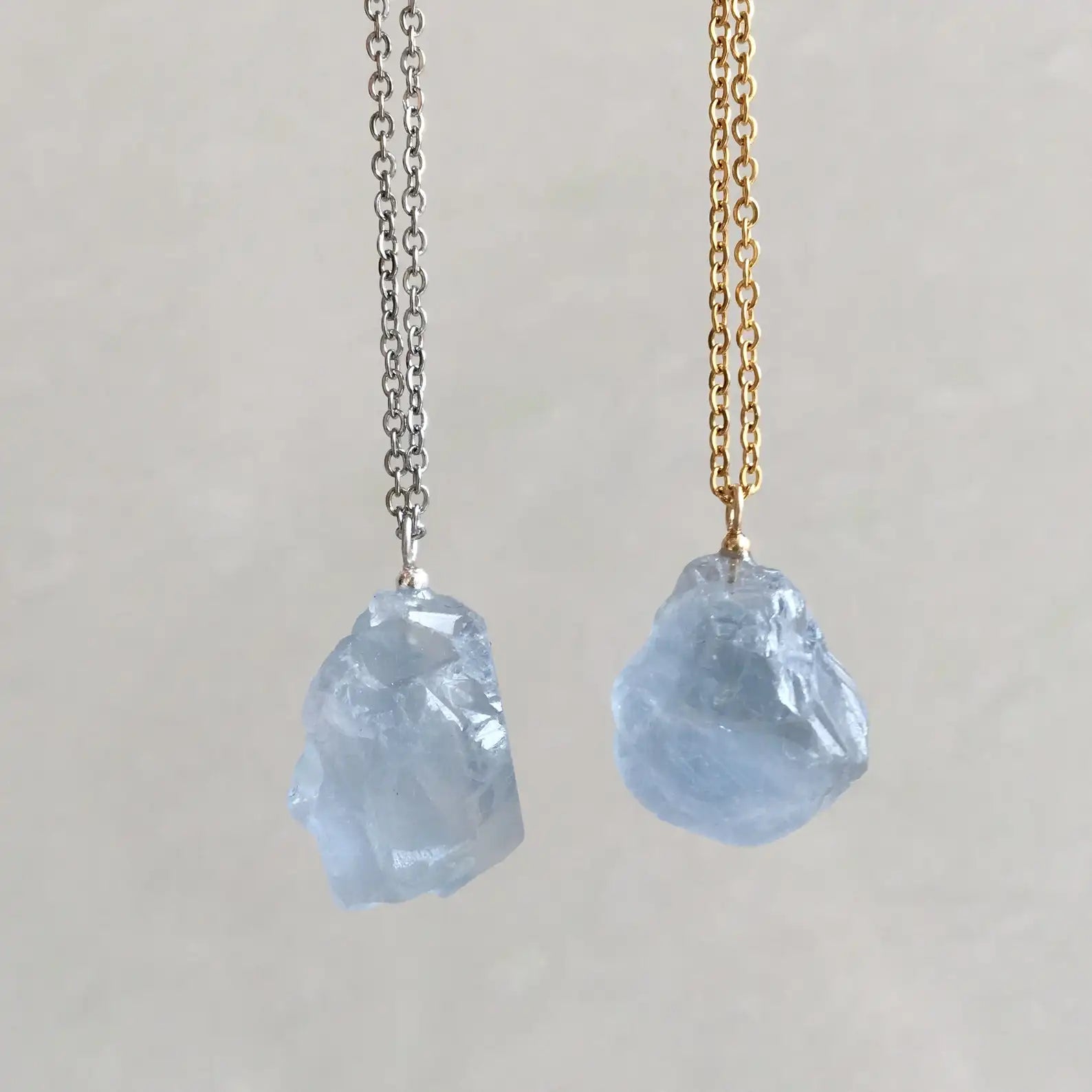 Clear Quartz Necklace - Unprocessed