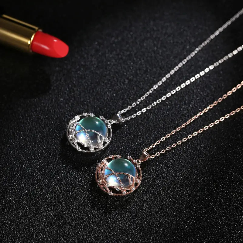 Moonstone Necklace - Embellished