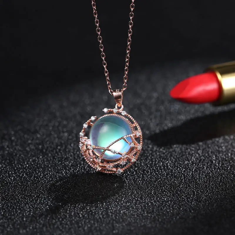 Moonstone Necklace - Embellished