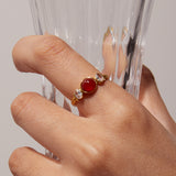 Carnelian Ring - Retro