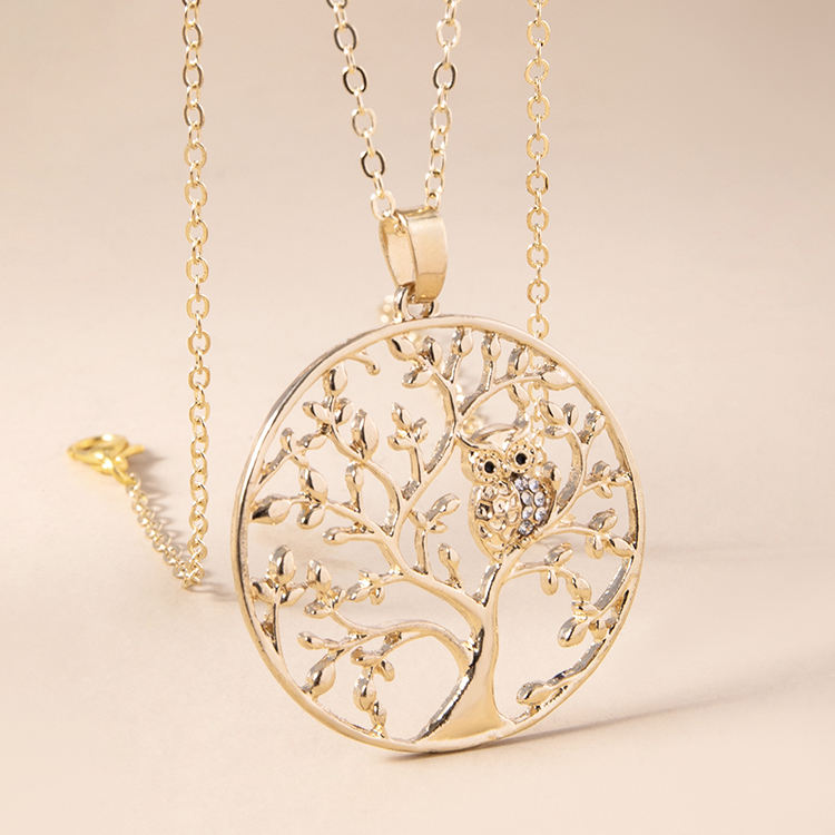 Tree of Life Necklace - Owl