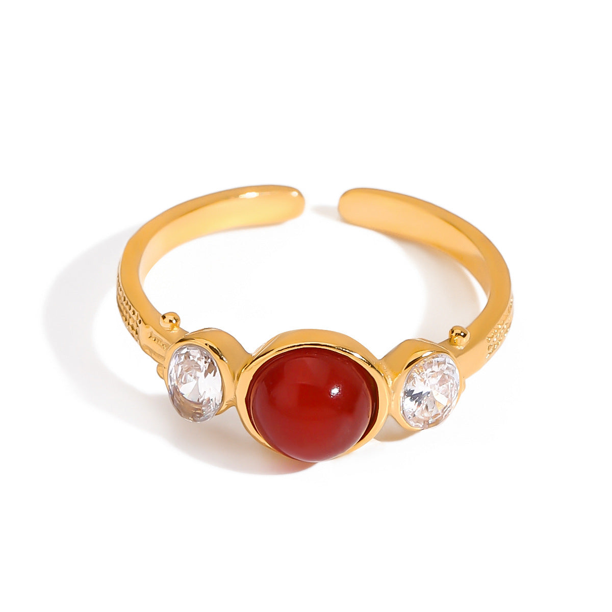 Carnelian Ring - Retro