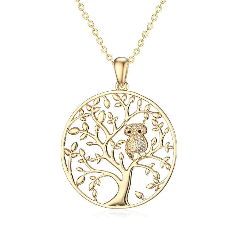 Tree of Life Necklace - Owl