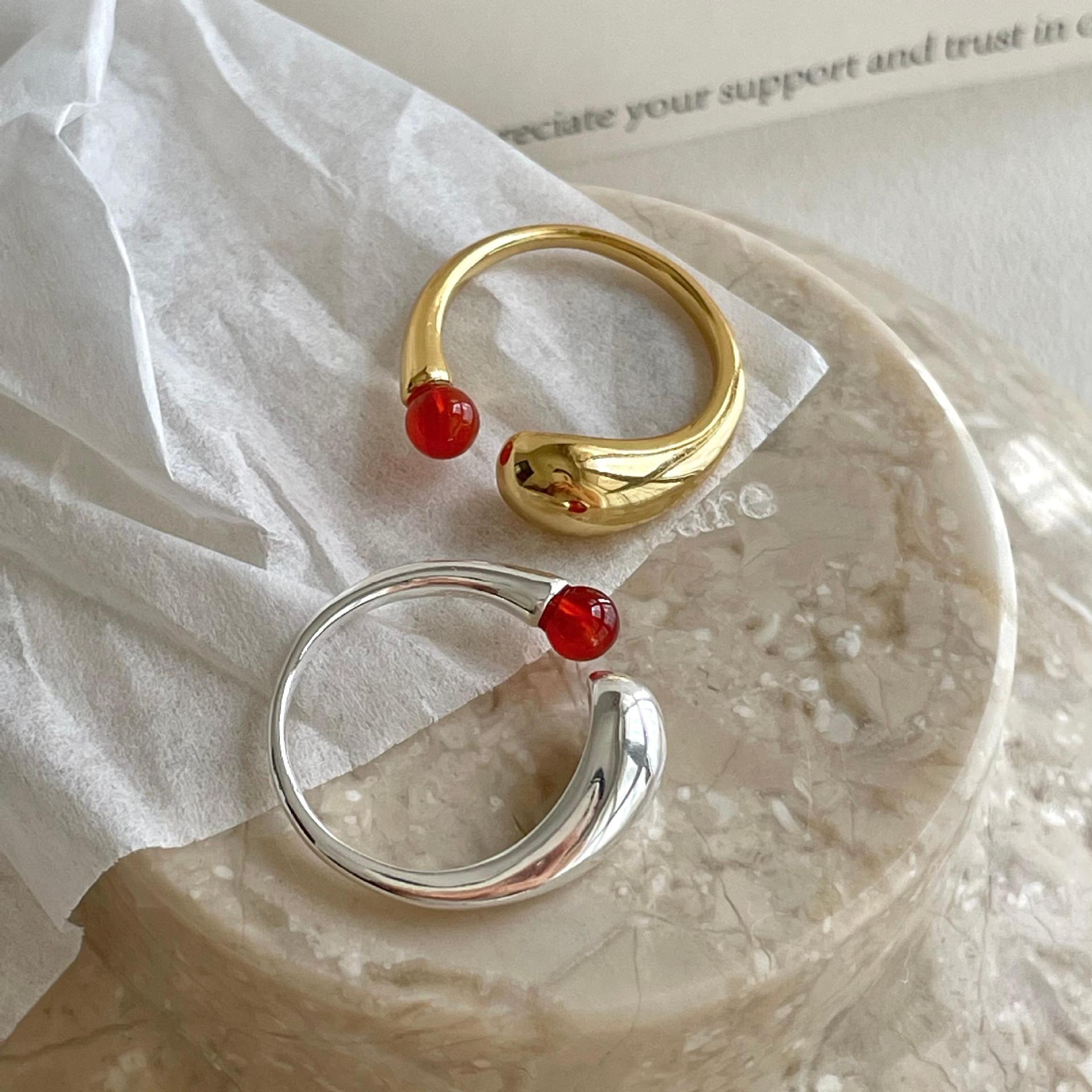 Carnelian Ring - Cluster