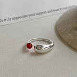 Carnelian Ring - Cluster