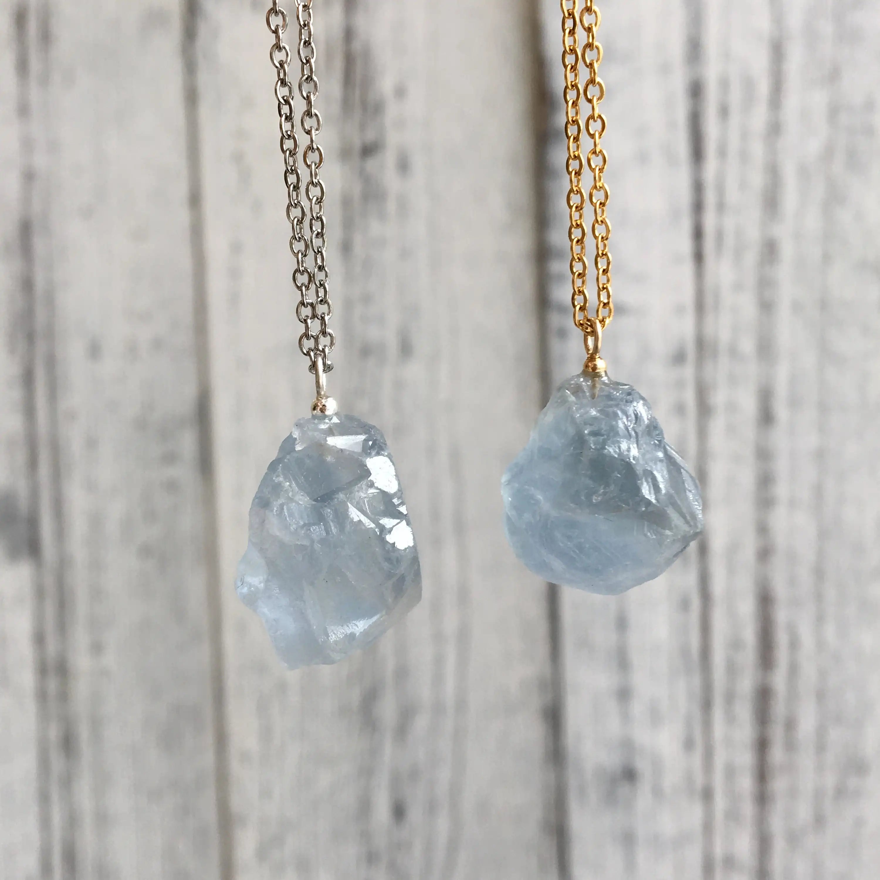 Clear Quartz Necklace - Unprocessed