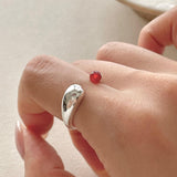 Carnelian Ring - Cluster