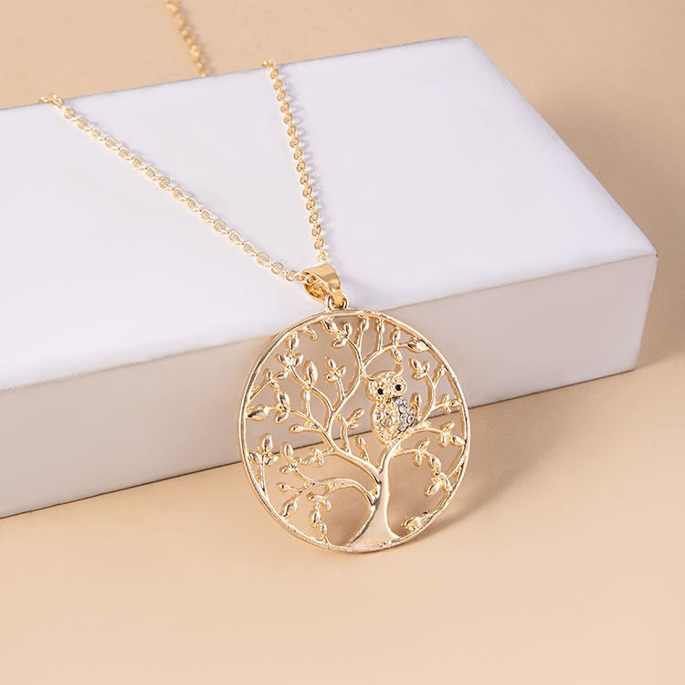 Tree of Life Necklace - Owl