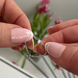 Moonstone Ring - Heart Shape