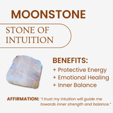 Moonstone Necklace - Moon Pendant