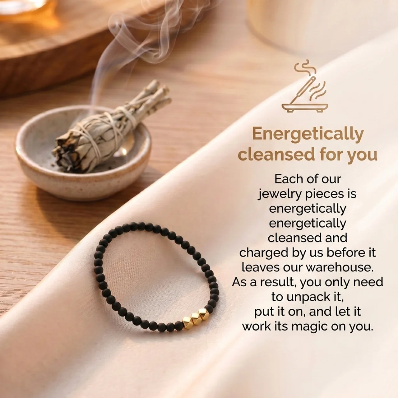 Obsidian Bracelet