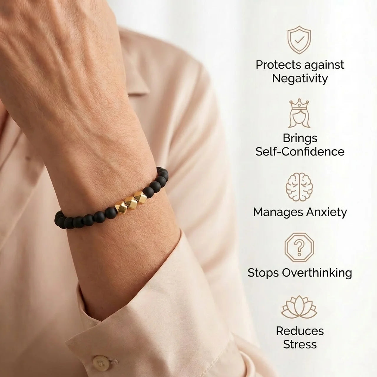 Obsidian Bracelet