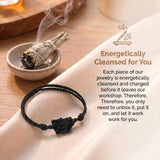 Obsidian Bracelet - Unprocessed