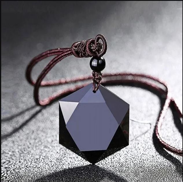Obsidian Necklace - Protection Talisman