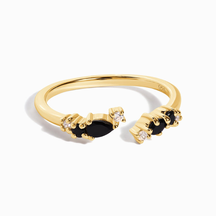 Obsidian Ring - Adjustable