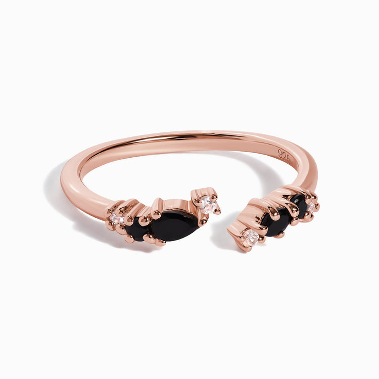 Obsidian Ring - Adjustable