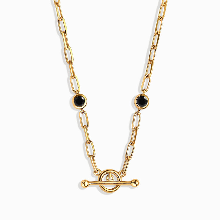 Obsidian Necklace - Talia
