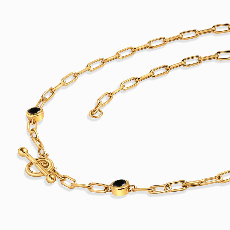 Obsidian Necklace - Talia
