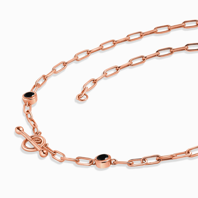 Obsidian Necklace - Talia