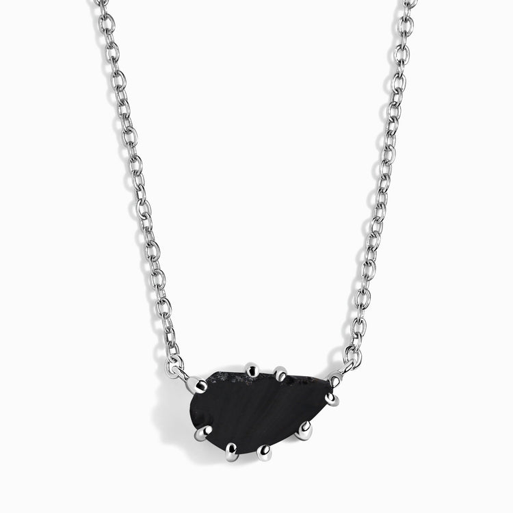 Obsidian Necklace - Raw Stone