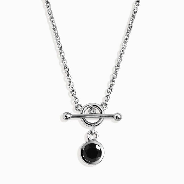 Obsidian Necklace - Solitaire
