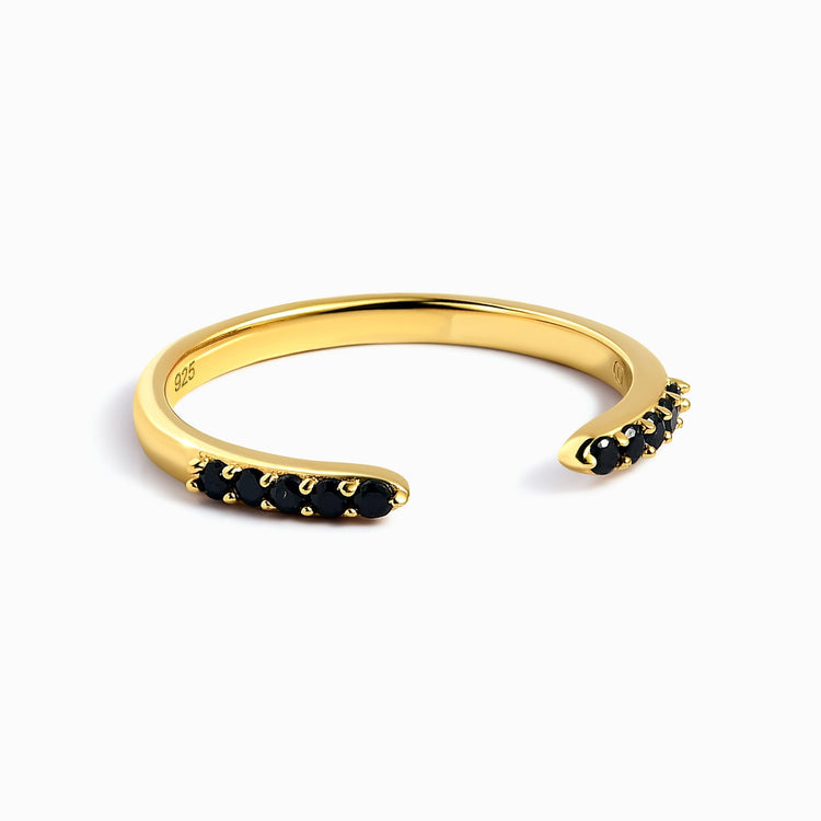 Obsidian Ring - Twinkling Band