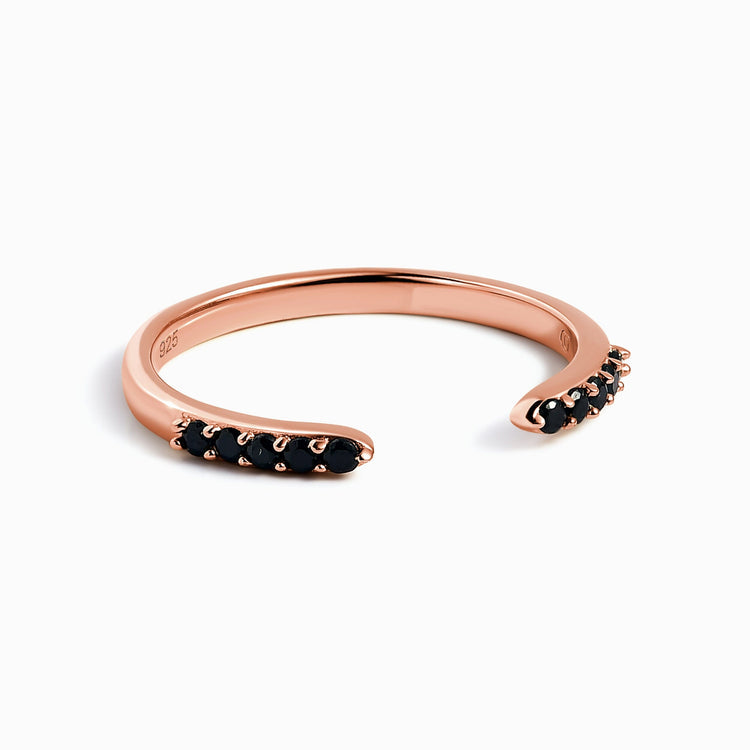 Obsidian Ring - Twinkling Band