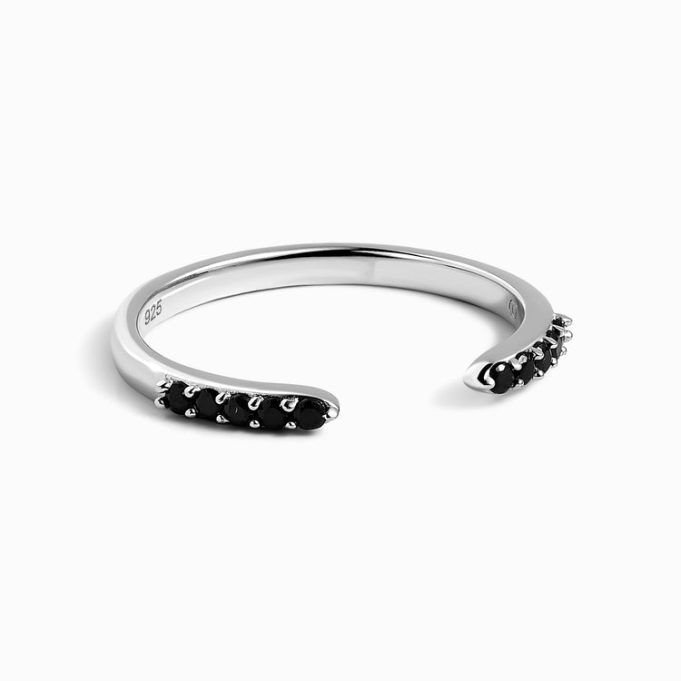 Obsidian Ring - Twinkling Band