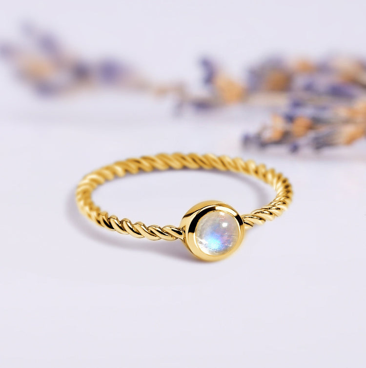 Moonstone Ring - Eye