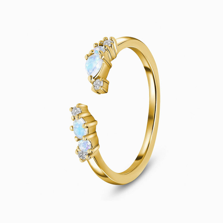 Moonstone Ring - Adjustable