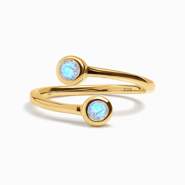 Moonstone Ring - Adjustable Eye