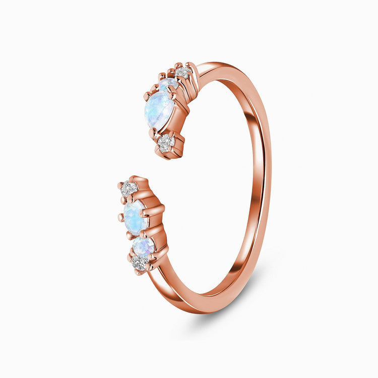 Moonstone Ring - Adjustable