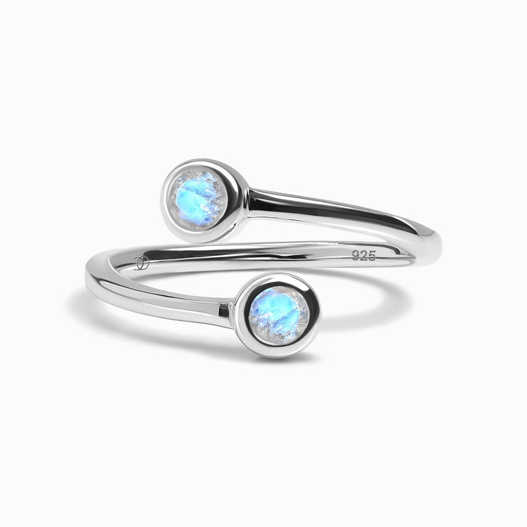 Moonstone Ring - Adjustable Eye
