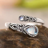 Moonstone Ring - Delicate