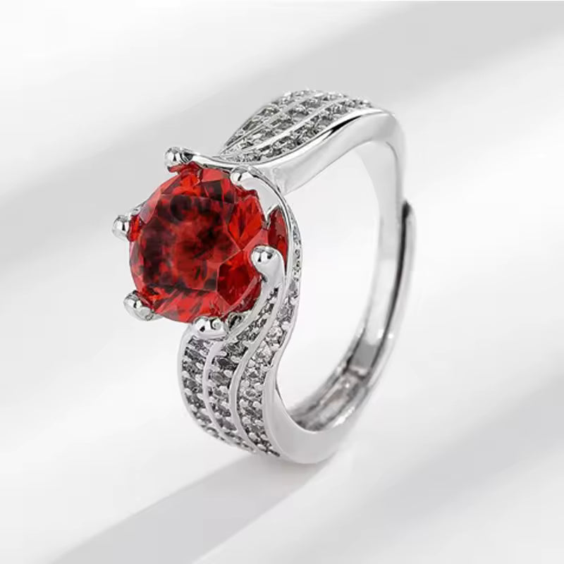 Ruby Ring - Golden Princess