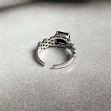 Obsidian Ring - Vintage