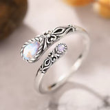 Moonstone Ring - Delicate